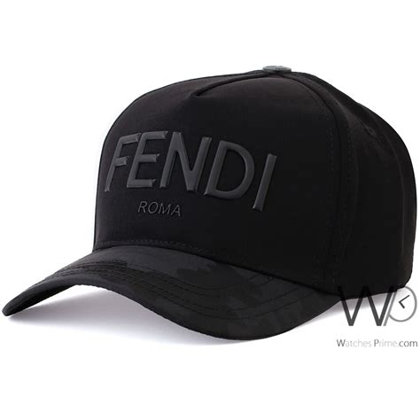 fendi roma baseball cap|men's fendi hat.